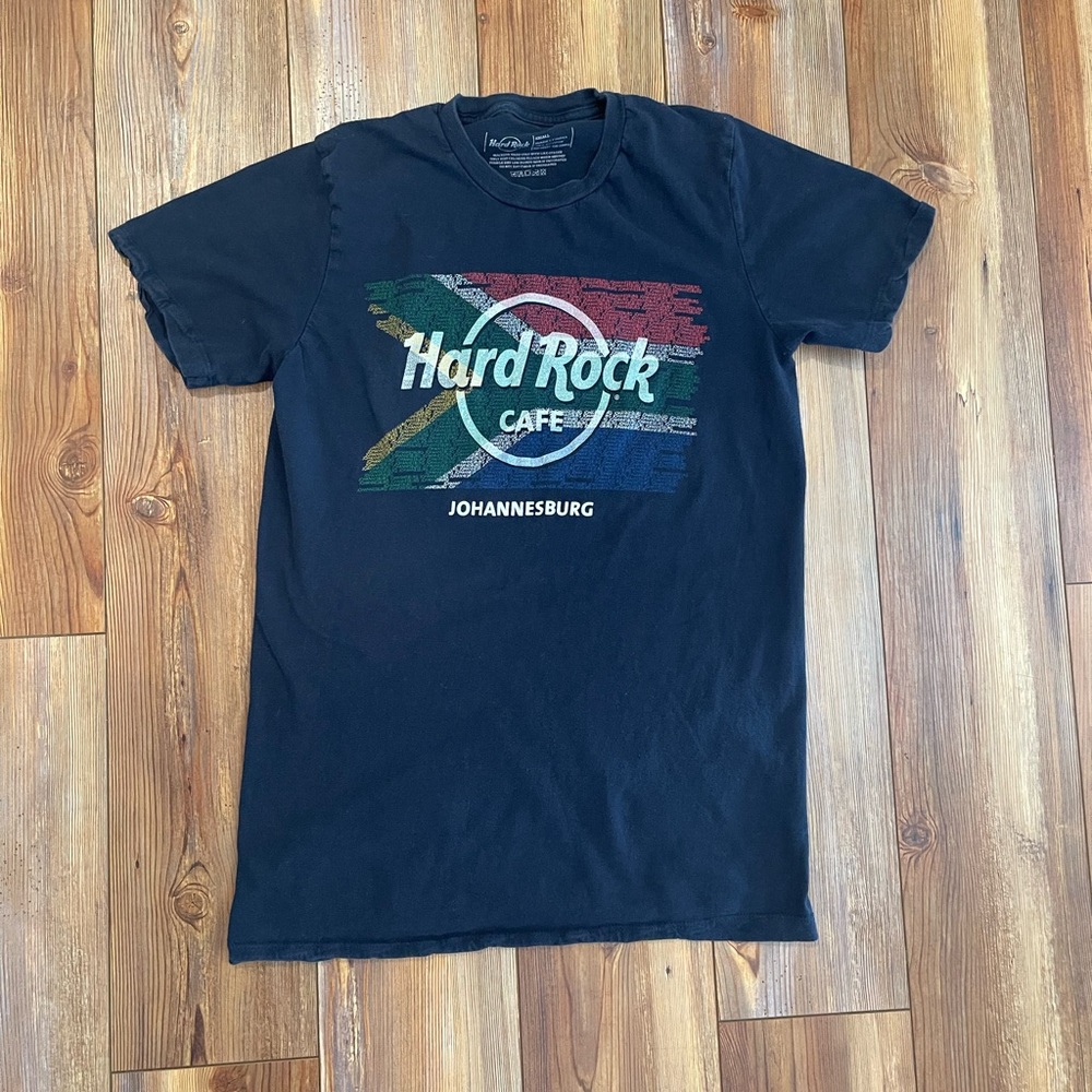 Vtg Hard Rock Johannesburg Tee
